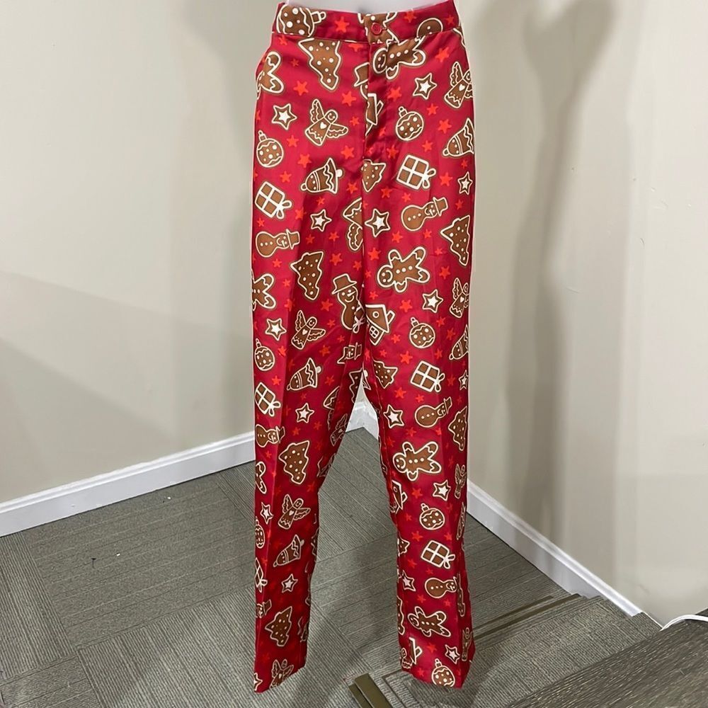 NWOT Christmas Ugly Cute Tacky Pants.  Size 42-44 Men's L large